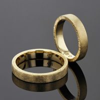 Gold wedding rings - Mauritius