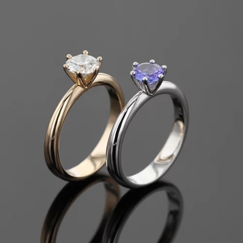 Tanzanite solitaire - Image 2