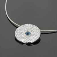 Textured silver jewellery Mauritius