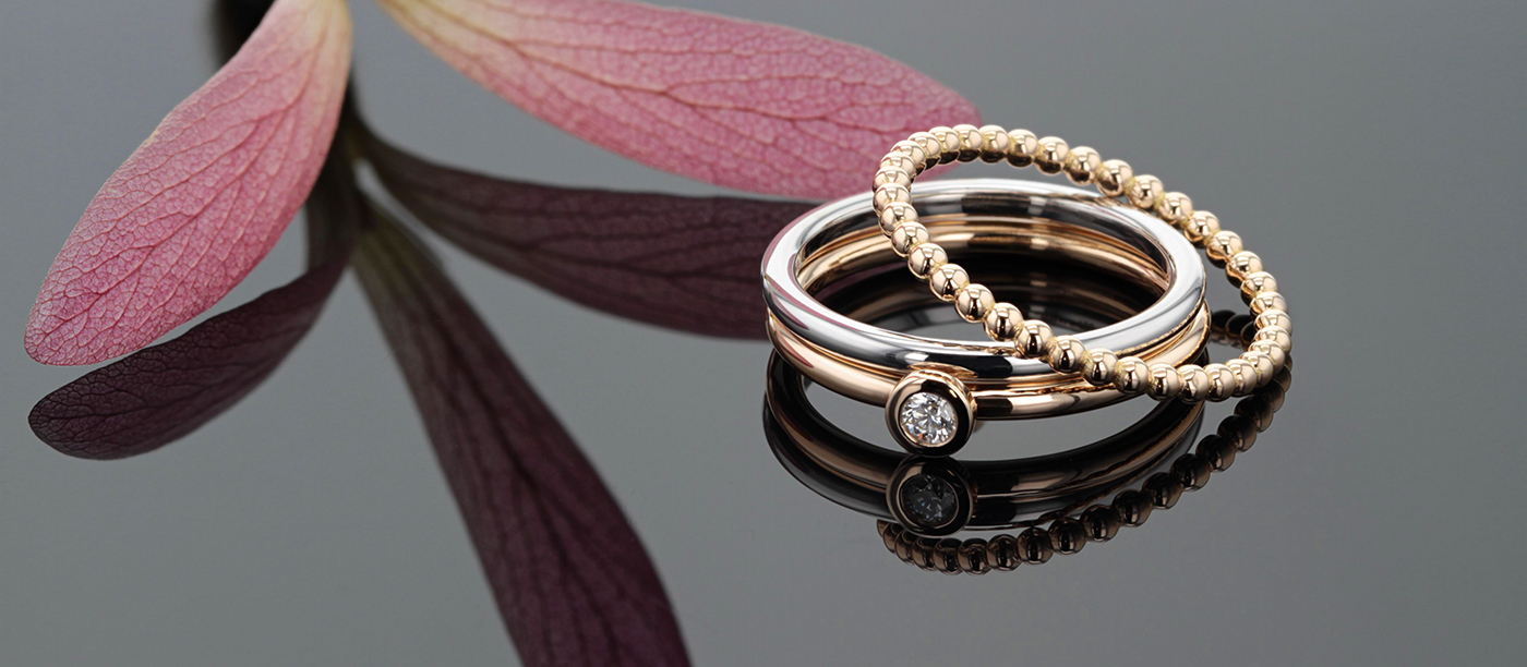 Delicate gold ring designs Mauritius