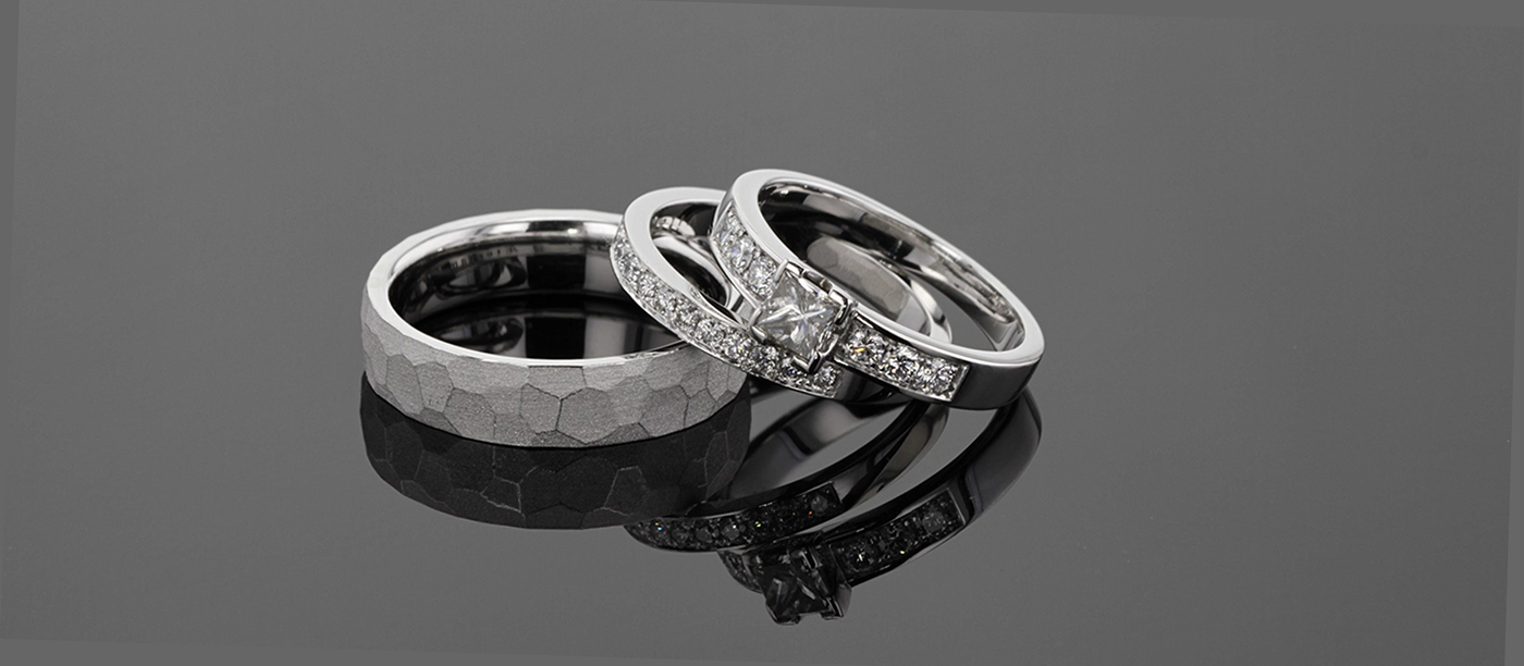 Exclusive wedding rings made in Mauritius