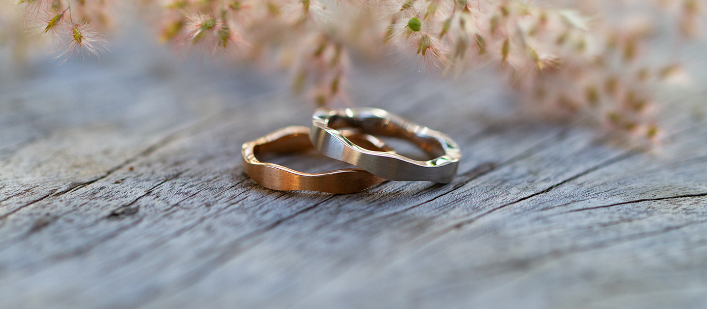 Custom made wedding rings Mauritius