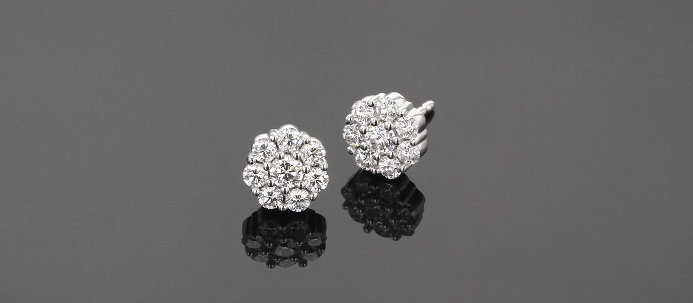 Diamond earrings